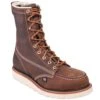 Thorogood Boots: Men's 804-4478 USA-Made Brown EH Steel Toe Work Boots 2 Thorogood Boots: Men's 804-4478 USA-Made Brown EH Steel Toe Work Boots -Men's Work Boots Store thorogood 804 4478 p 01