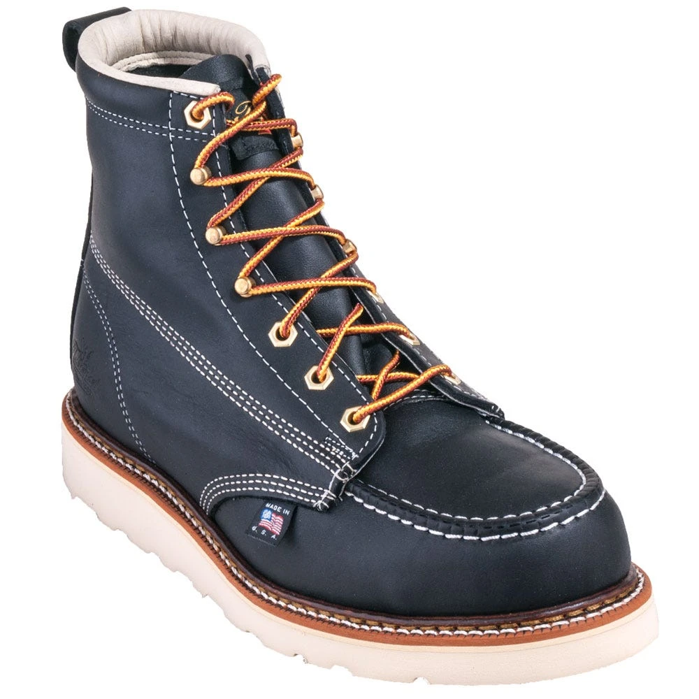 Thorogood Boots: Men's Moc Steel Toe 804-6201 EH USA-Made American Heritage Boots 7 Thorogood Boots: Men's Moc Steel Toe 804-6201 EH USA-Made American Heritage Boots - Image 5