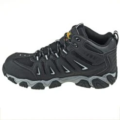 Thorogood Boots: Men's Black Mid Hiker 804 6292 Composite Toe Boots -Men's Work Boots Store thorogood 804 6292 i 01