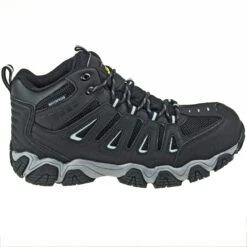 Thorogood Boots: Men's Black Mid Hiker 804 6292 Composite Toe Boots -Men's Work Boots Store thorogood 804 6292 o 01