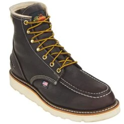 Thorogood Boots: Men's 804-3600 American Heritage Steel Toe Work Boots -Men's Work Boots Store thorogood 814 3600 p 01