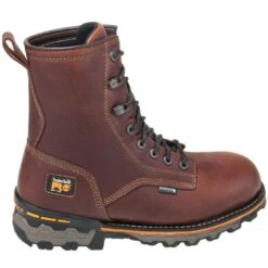 Timberland PRO Boots: Men's TB01113A 210 Brown Boondock 8" Waterproof Boots -Men's Work Boots Store timberland 1113 o 01