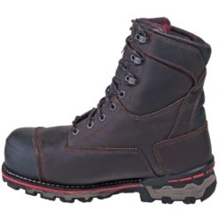 Timberland Pro Boots: Men's TB0A128P 214 Brown Waterproof Insulated Composite Toe Boots -Men's Work Boots Store timberland 128p i 01