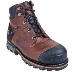 Timberland PRO Boots: Men's 92641 Boondock EH 6" Waterproof Composite Toe Insulated Boots -Men's Work Boots Store timberland 92641 p 01