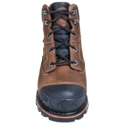 Timberland PRO Boots: Men's Brown 92673 Boondock 6" EH Waterproof Boots -Men's Work Boots Store timberland 92673 f 01