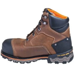 Timberland PRO Boots: Men's Brown 92673 Boondock 6" EH Waterproof Boots -Men's Work Boots Store timberland 92673 i 01