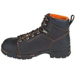 Timberland PRO Boots: Men's Endurance PR 52562 Brown 6" Steel Toe EH Boots -Men's Work Boots Store timberland tb052562 i 01