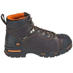 Timberland PRO Boots: Men's Endurance PR 52562 Brown 6" Steel Toe EH Boots -Men's Work Boots Store timberland tb052562 o 01