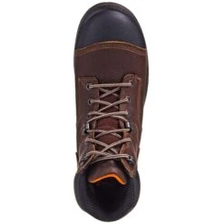 Timberland PRO Boots: Men's TB0A1I4H 214 Helix HD Brown 6-Inch Composite Toe Boots -Men's Work Boots Store timberland tb0a1i4h214 t 01