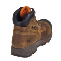 Timberland PRO Boots: Men's Helix HD 6-Inch TB0A1HQL 214 Brown Composite Toe EH Work Boots