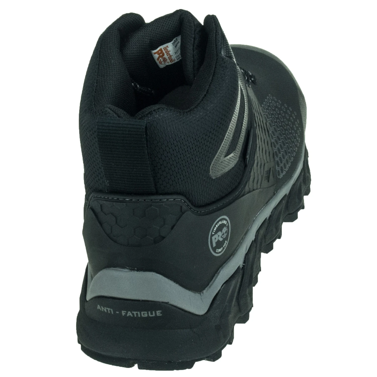 Timberland PRO Boots: Ridgework Men's Black CT TB0A1KBW001 WP Mid Work Boots 5 Timberland PRO Boots: Ridgework Men's Black CT TB0A1KBW001 WP Mid Work Boots - Image 3