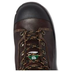 Timberland PRO Boots: Men's Endurance PR 52561 Brown 8" Steel Toe Work Boots -Men's Work Boots Store tmb pro 52561 top