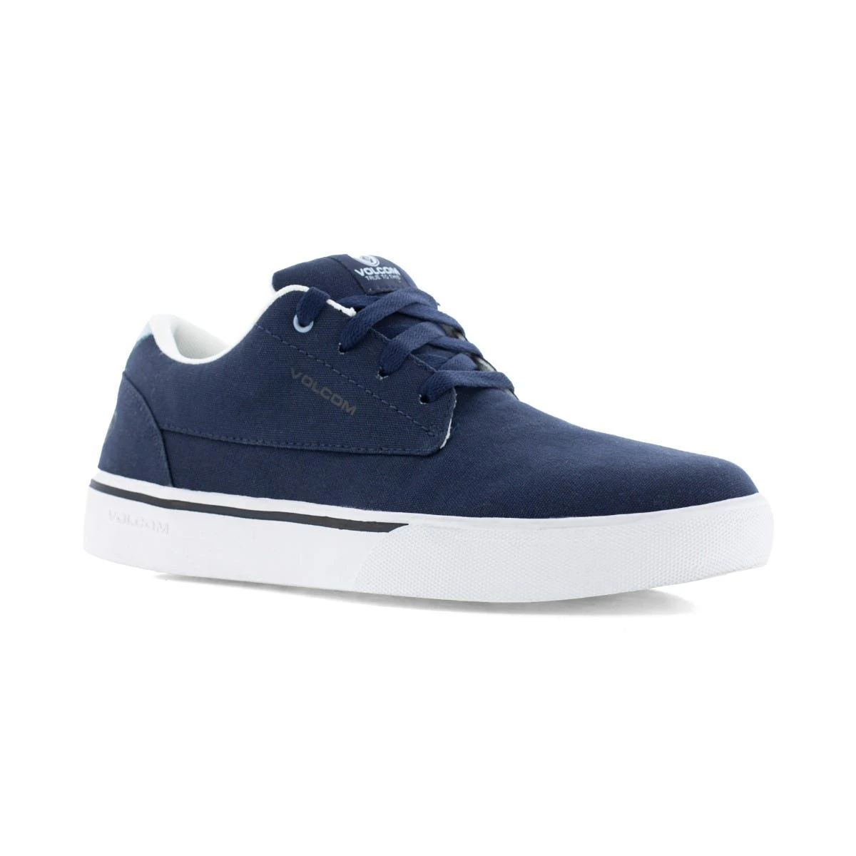 Volcom Shoes: Men's VM30116 Navy Light Blue Composite Toe Slip Resistant True Skate Inspired Work Shoe 3 Volcom Shoes: Men's VM30116 Navy Light Blue Composite Toe Slip Resistant True Skate Inspired Work Shoe