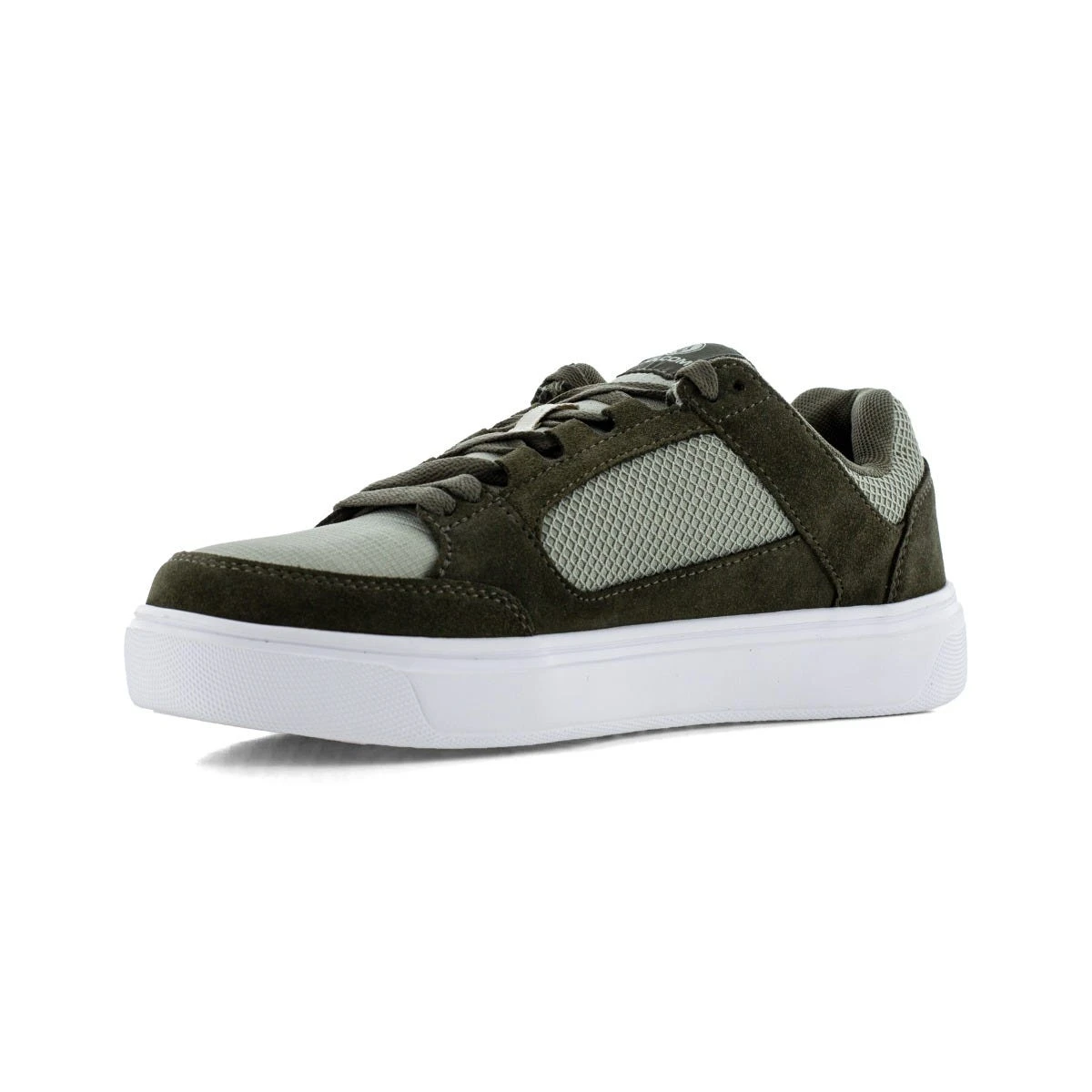 Volcom Shoes: Men's VM30231 Olive Grey Composite Toe Evolve Slip Resistant Skate Inspired Work Shoe 4 Volcom Shoes: Men's VM30231 Olive Grey Composite Toe Evolve Slip Resistant Skate Inspired Work Shoe - Image 2