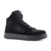 Volcom Shoes: Men's VM30244 Triple Black Composite Toe Evolve EH Slip Resistant Skate Inspired Work High Top -Men's Work Boots Store volcom vm30244 vm30244f evolve 02