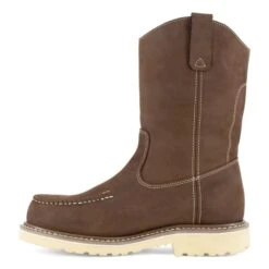 Iron Age Boots: Men's IA5093 Brown Composite Toe Solidifier Internal Met Guard Waterproof Pull On Work Boot -Men's Work Boots Store vv0sxnifhwjide5p6a98 34877