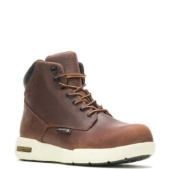 Wolverine Boots: Men's W080036 Peanut Carbon Toe Kickstart Durashocks Carbonmax 6" Work Boot -Men's Work Boots Store w080036