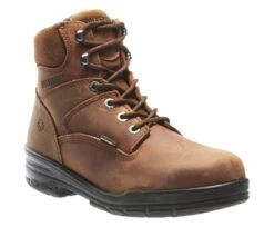 Wolverine Boots: Men's 2053 Durashocks Steel Toe Brown Boots -Men's Work Boots Store wbsm w02053 032315 s16 045