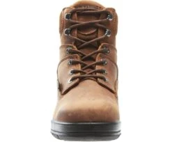 Wolverine Boots: Men's 2053 Durashocks Steel Toe Brown Boots -Men's Work Boots Store wbsm w02053 032315 s16 090