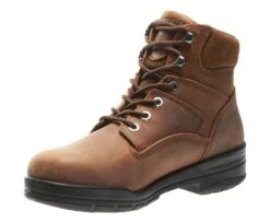 Wolverine Boots: Men's 2053 Durashocks Steel Toe Brown Boots -Men's Work Boots Store wbsm w02053 032315 s16 135