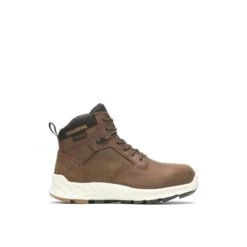 Wolverine Boots: Men's W201156 Brown Alloy Toe Shiftplius LX Waterproof Work Boot 8 Wolverine Boots: Men's W201156 Brown Alloy Toe Shiftplius LX Waterproof Work Boot -Men's Work Boots Store wbsm w201156 072220 f20 000edit