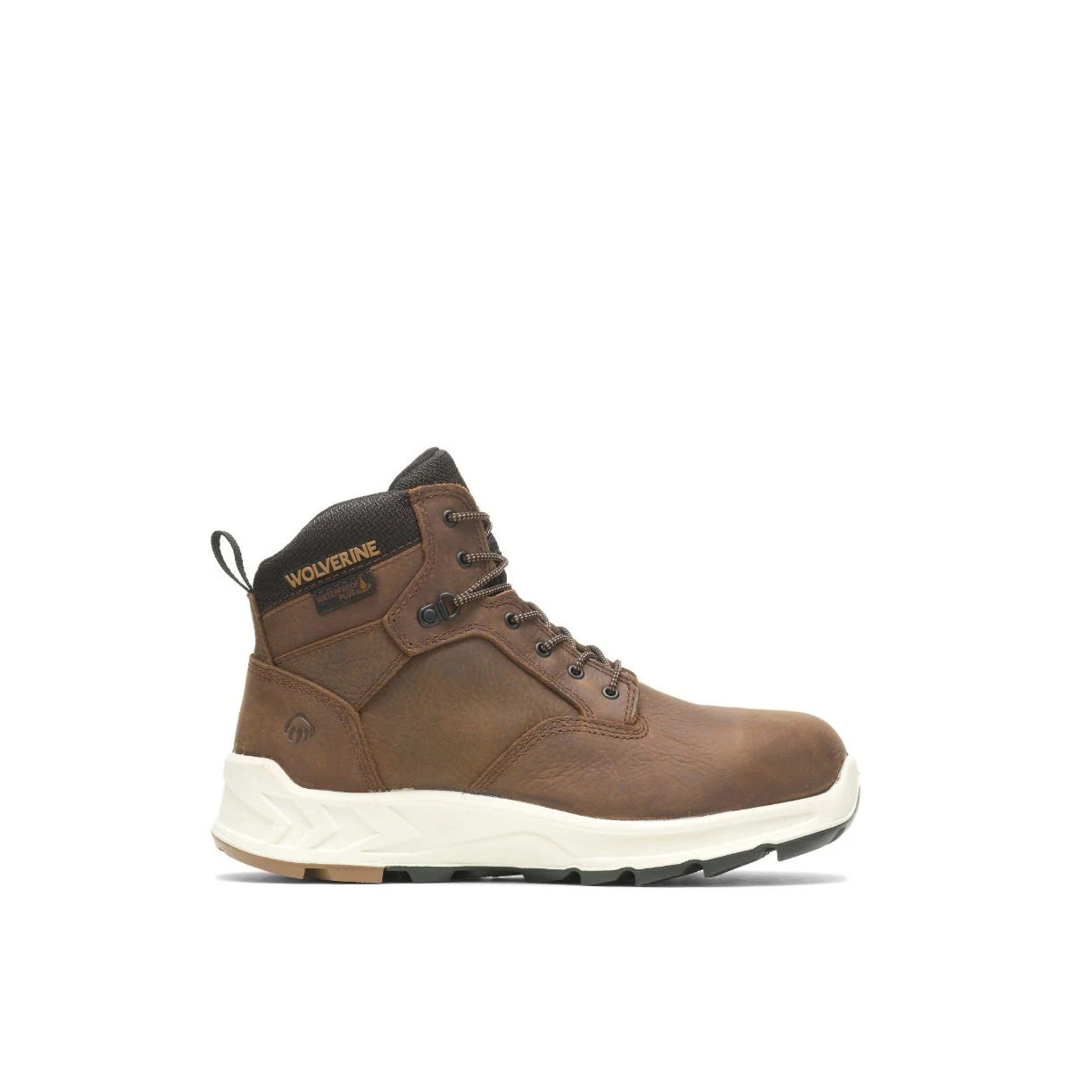 Wolverine Boots: Men's W201156 Brown Alloy Toe Shiftplius LX Waterproof Work Boot 4 Wolverine Boots: Men's W201156 Brown Alloy Toe Shiftplius LX Waterproof Work Boot - Image 2