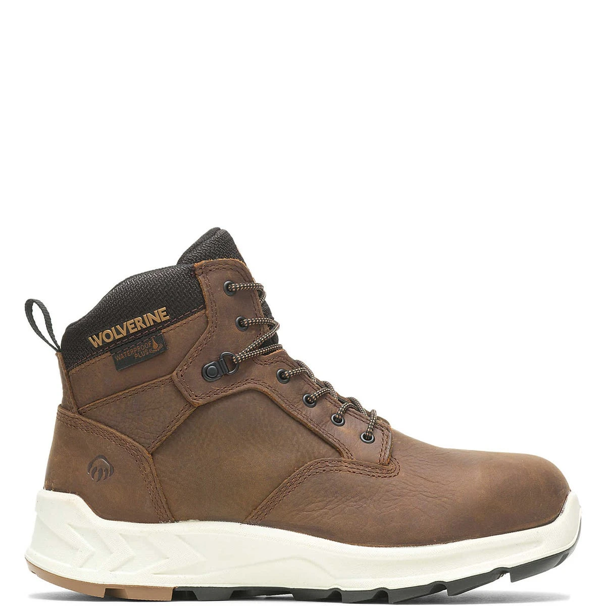 Wolverine Boots: Men's W200062 Brown Soft Toe 6" Shiftplus LX Waterproof Work Boot 4 Wolverine Boots: Men's W200062 Brown Soft Toe 6" Shiftplus LX Waterproof Work Boot - Image 2