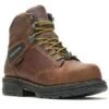 Wolverine Boots: Men's 201175 Tobacco 6" Hellcat CarbonMax Waterproof Work Boot -Men's Work Boots Store wbsm w201175 091719 f20 045 1 1