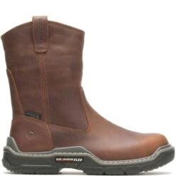 Wolverine Boots: Men's W211129 Peanut Carbommax Toe Raider Durashocks Waterproof Wellington Work Boot -Men's Work Boots Store wbsm w211129 012721 s22 000