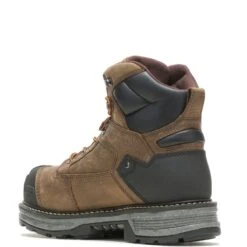 Wolverine Boots: Men's W211135 Brown Carbonmax Toe Hellcat Ultraspring Heavy Duty 6" Work Boot -Men's Work Boots Store wbsm w211135 012721 s22 225