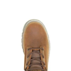 Wolverine Boots: Men's W231016 Sudan Brown Steel Toe Floorhand LX 6" Work Boot -Men's Work Boots Store wbsm w231016 050222 s23 top