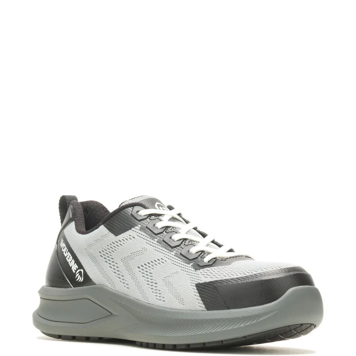 Wolverine Shoes: Men's W231078 Charcoal Steel Toe Bolt 1.5 Knit Spring Tennis Work Shoe 3 Wolverine Shoes: Men's W231078 Charcoal Steel Toe Bolt 1.5 Knit Spring Tennis Work Shoe