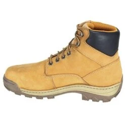 Wolverine Boots: Men's 4780 Waterproof Insulated Dublin Wheat Boots -Men's Work Boots Store wo4780 wolverenei 01