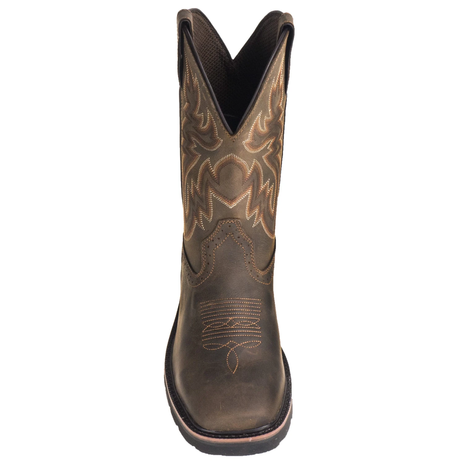 Wolverine Boots: Men's 10704 Dark Brown Rancher Slip Resistant Pull On Boots 5 Wolverine Boots: Men's 10704 Dark Brown Rancher Slip Resistant Pull On Boots - Image 3