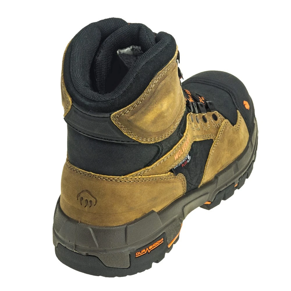 Wolverine Boots: Men's 10611 Waterproof EH 6-Inch Safety Toe Work Boots 3 Wolverine Boots: Men's 10611 Waterproof EH 6-Inch Safety Toe Work Boots