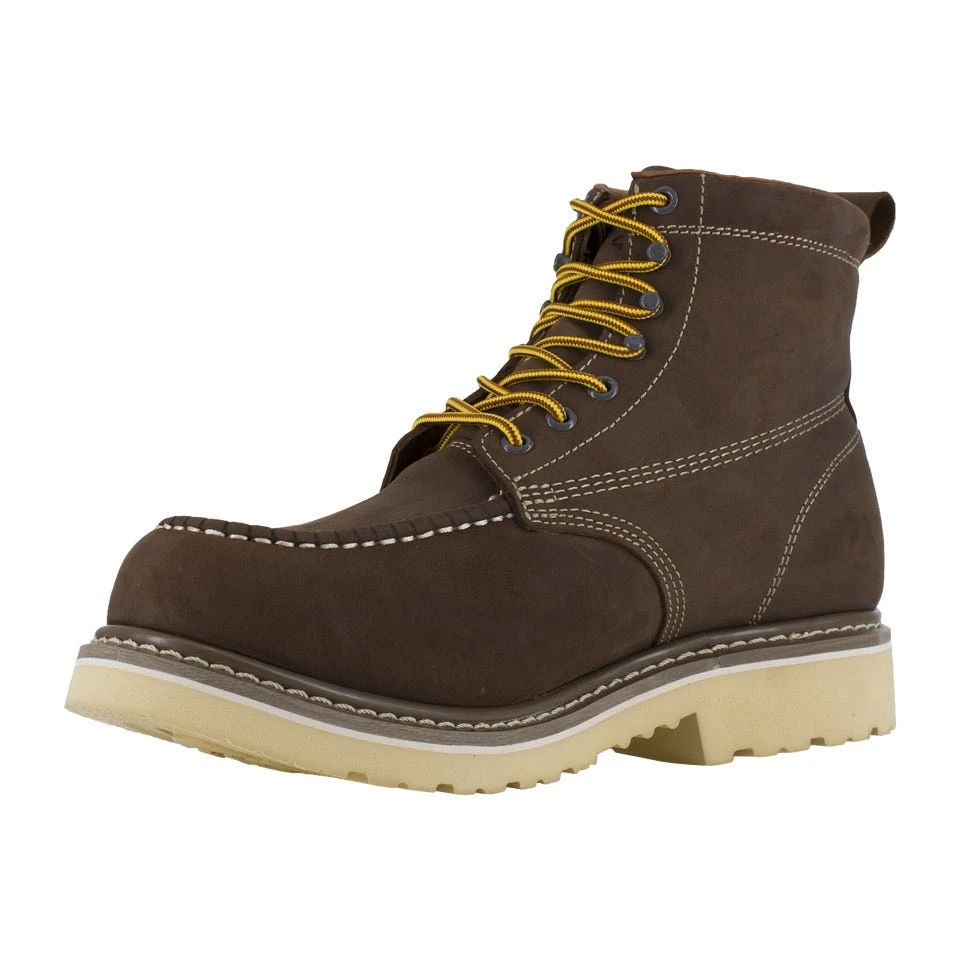Iron Age Boots: Men's IA5064 Brown 6" Work Boot Soft Toe Work Boot 5 Iron Age Boots: Men's IA5064 Brown 6" Work Boot Soft Toe Work Boot - Image 3