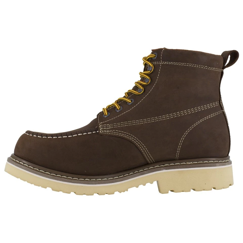 Iron Age Boots: Men's IA5064 Brown 6" Work Boot Soft Toe Work Boot 6 Iron Age Boots: Men's IA5064 Brown 6" Work Boot Soft Toe Work Boot - Image 4